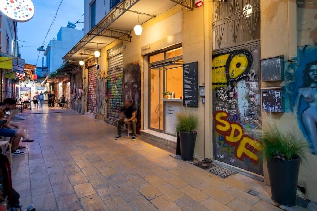 Hoppersgr- Amazing Apt In The Heart Of Athens - 4 Exteriör bild